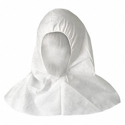 Kleenguard Hood,Universal,White,Microp Lam,PK100 36890
