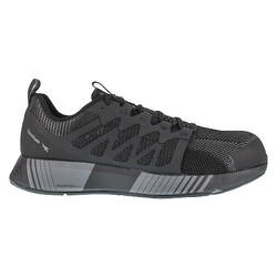 Reebok Athletic Shoe,M,10 1/2,Black,PR RB4310