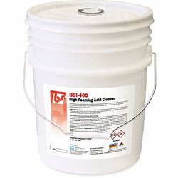 Best Sanitizers Acidic Cleaner,5 gal,Bucket BSI4002