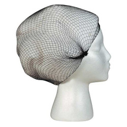 Cellucap Hairnet,Nylon,Black,24 in,PK144 HN3BKM