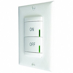 Lithonia Lighting Wall Switch,Switch Only,120-277V AC,Wht SPODMR WR WH