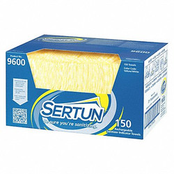 Sertun Rechargeable Indicator Towels,PK150 9600