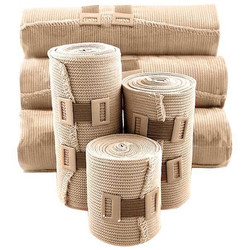 Medsource Elastic Bandages,Beige,5yd L,4"W,PK50 MS-EB004