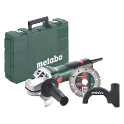 Metabo Angle Grinder,11 A,Barrel Grip,5.1 lb W 11-125 Set