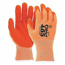 Cut Pro Cut-Resist Glove,Orange,XL,PK12 92730HVXL