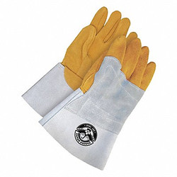 Bdg Welding Gloves,XL,Gauntlet,5" Cuff L  64-1-1145-12