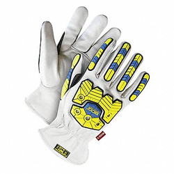 Bdg Leather Gloves,Goatskin Palm 20-9-10697-X3L