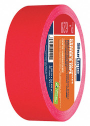 Shurtape Gaffer's Tape,Red,1 7/8inx54.5 yd,PK24  P- 628