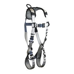 Falltech Full Body Harness,Vest Style,No Belt 7086BXL