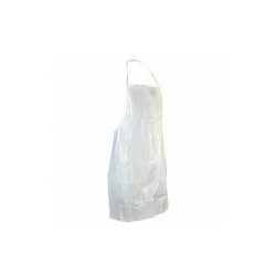 Cellucap Bib Apron,Uni,Wht,Microporous Film,PK100 157