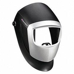 3m Speedglas Welding Helmet,Passive Type,Black/Silver 04-0112-00NC