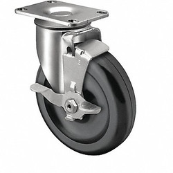 Colson Plate Caster,Swivel,3" Wheel Dia. 2.03356.52 BRK1