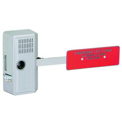 Alarm Lock Exit Door Alarm,99dB,Alum  250XUS28