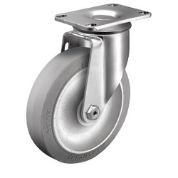 Colson Plate Caster,Swivel,5" Wheel Dia.  2.05256.445