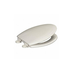 Centoco Toilet Seat,Elongated,White,Plastic GR900SC-001