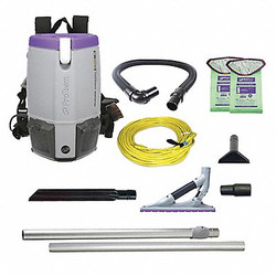 Proteam Backpack Vacuum,Reusable Bag,11.6 lb. 107533