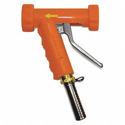 Sani-Lav Spray Nozzle,Safety Orange,SS,6-1/4" L N8S20