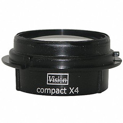 Vision Engineering Objective Lens,4X Magnification  MCO-004