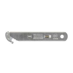 Klever Utility Knife,Fixed Blade,5-5/8 in L,PK5 KS-101SS-W