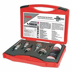 Rothenberger Hole Saw Kit,7 Pieces,Tungsten Carbide 105300