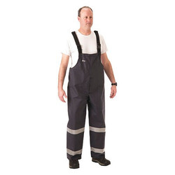 Nasco Reflective Rain Bib Overall,48" to50"  1801TN101