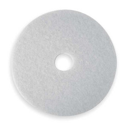 3m Polishing Pad,12 in Dia,White,PK5 4100