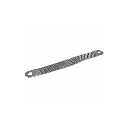 Quickcable Ground Strap Braided,Silver,PK2 2324-396-002