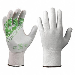 Turtleskin Cut Resistant Gloves,Wht,PU,L,PR CPN-430