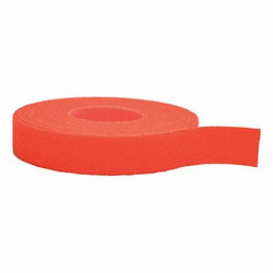 Velcro Brand Hook-and-Loop Cable Tie Roll,75 ft,Ornge 174299