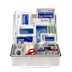 Sim Supply FirstAid Kit w/House,89pcs,2 3/8x6 5/16"  54775