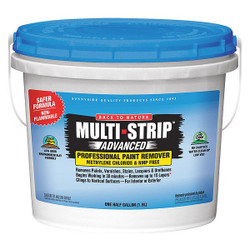Back to Nature Paint Remover,0.5 gal Tub, Solvent Base 65764A