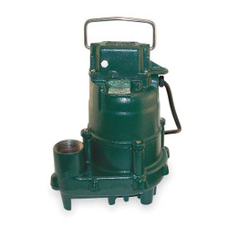 Zoeller SubmersibleSumpPump,20ft,0.5hp 371-0004
