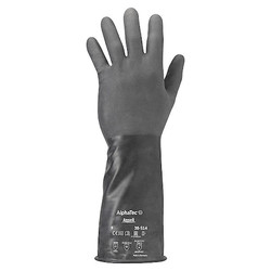 Ansell Chemical Resistant Gloves,Size 8,14",PR 38-514