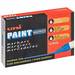 Uni Paint Industrial Marker,Medium Point,PK12 63606