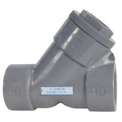 Hayward Y Check Valve,5.1875 in Overall L YC10100TE