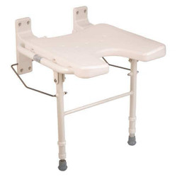 Healthsmart Bath Seat,Plastic,16 in Seat W 522-3700-1900