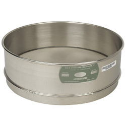 Advantech Sieve, #100, S/S, 12 In, Full Ht  100SS12F