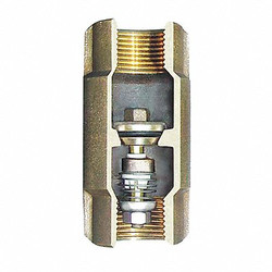 Simmons Check Valve,2.25 in Overall L 504SB
