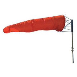 Aerosock Replacement Windsock,Red/Orange,144" L ASX3612