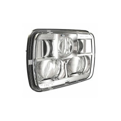 J.W. Speaker Headlight,LED,5-19/32" H x 7-7/8" W 8900 Evo 2