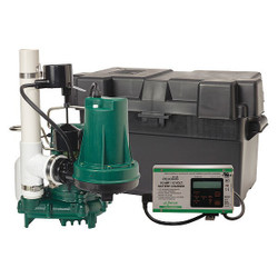 Zoeller Sump/BatteryBack-UpSystem,120VAC 508-0006