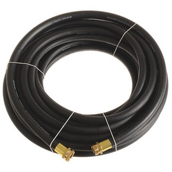 Continental Garden Hose,5/8" ID x 100 ft.,Black CWH058-100MF-G