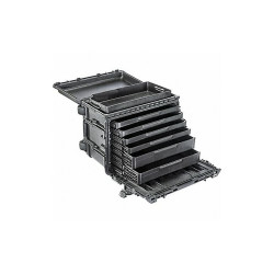 Pelican Rolling Tool Box,48 lb Cap.,Plyprpyln 0450SD6