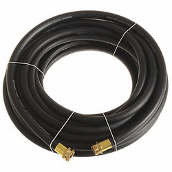 Continental Garden Hose,5/8" ID x 75 ft.,Black CWH058-75MF-G