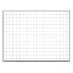 Ghent Dry Erase Brd,Non-Mag.,Steel,48-1/2"W GRPM221G-34