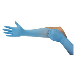 Ansell Disposable Gloves,Nitrile,XL,PK100 93-243