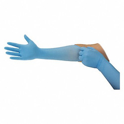 Ansell Disposable Gloves,Nitrile,M,PK100 93-243