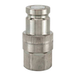 Parker Quick Connect,Plug,3/8",3/8"-18 71-3N6-6F