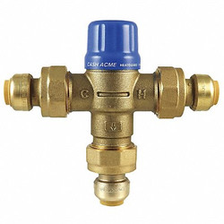 Cash Acme Thermostatic Mixing Valve,1/2in.,200 psi HG110D