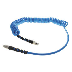 Atp Coiled Air Hose,1/4" ID x 20 ft. TT-14-25-LB-RS-QC